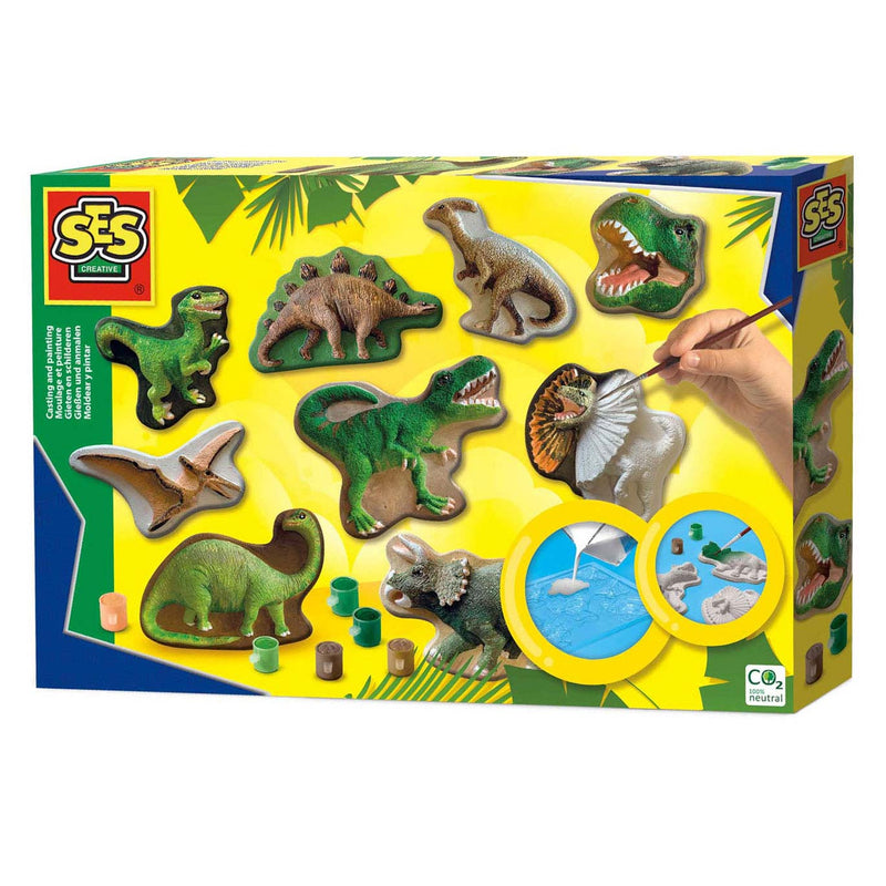 Load image into Gallery viewer, Ses creative ses gips gieten en schilderen - dinowereld
