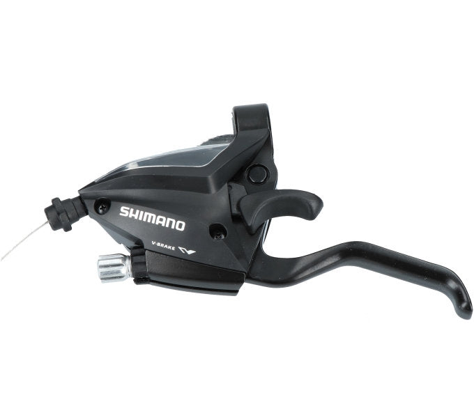 Versteller (links) met remhendel 3 speed Shimano ST-EF500 - 2 vingers - zwart