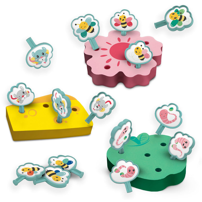 Load image into Gallery viewer, SES Tiny Talents Sorteer en Prik Dieren

