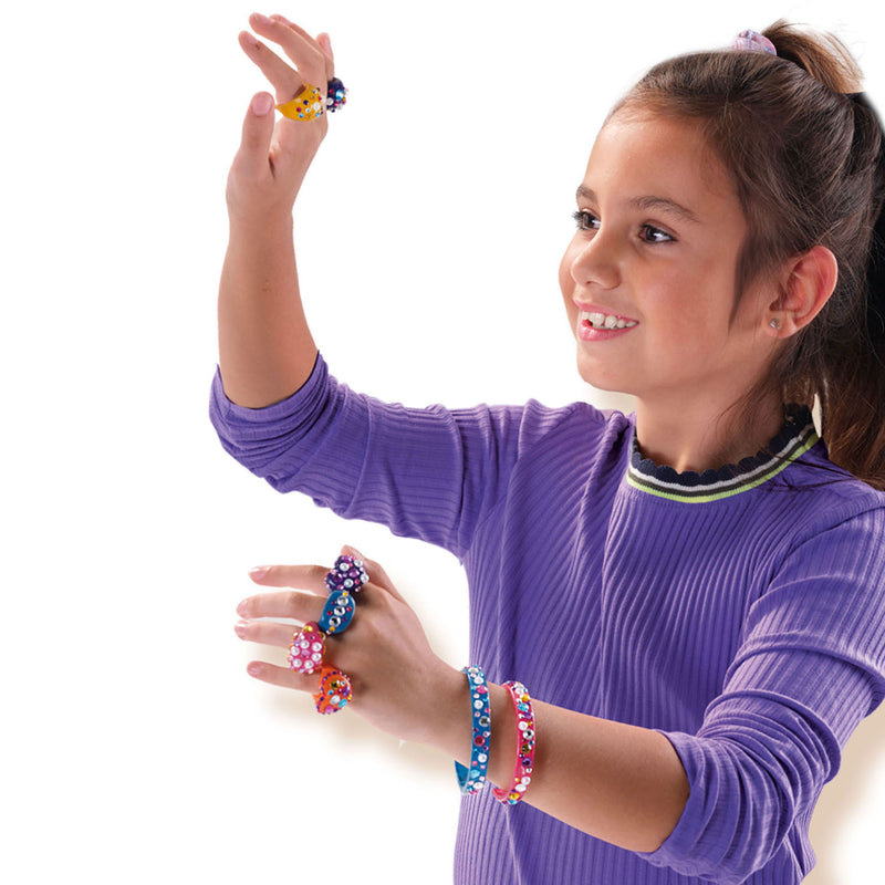 Load image into Gallery viewer, Ses creative ses diamanzo ringen en armbanden
