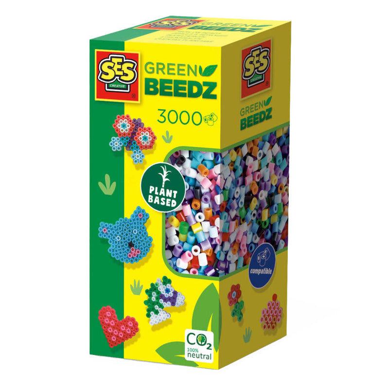 Load image into Gallery viewer, Ses creative ses green beedz - strijkkralen mix 3000
