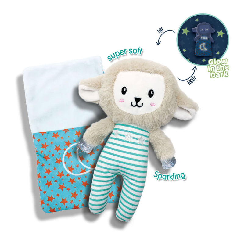 Load image into Gallery viewer, Ses tiny talents sleepy schaap - night buddy glow in the dark
