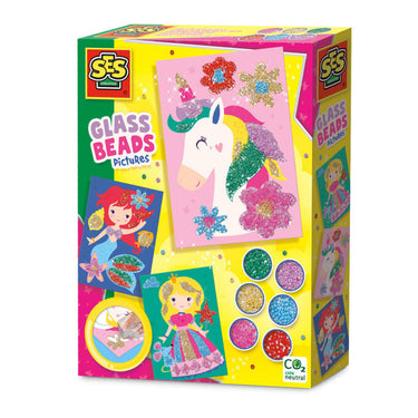 Ses glaskralen kaarten