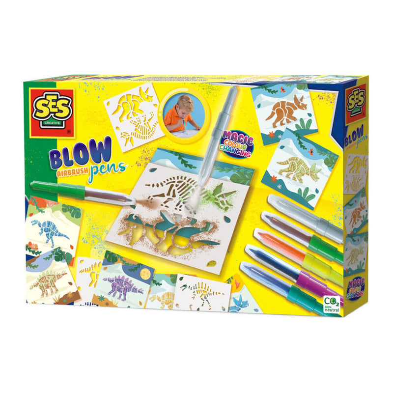 Load image into Gallery viewer, Ses blow airbrush pens - dino's magisch kleurveranderen
