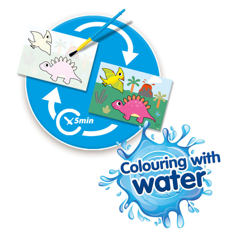 Load image into Gallery viewer, Ses creative ses my first kleuren met water - dino's
