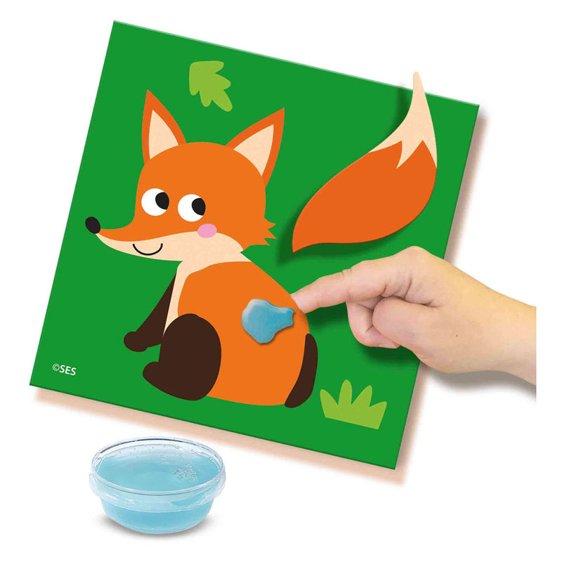 Load image into Gallery viewer, Ses creative ses my first - dierenstaarten plakken
