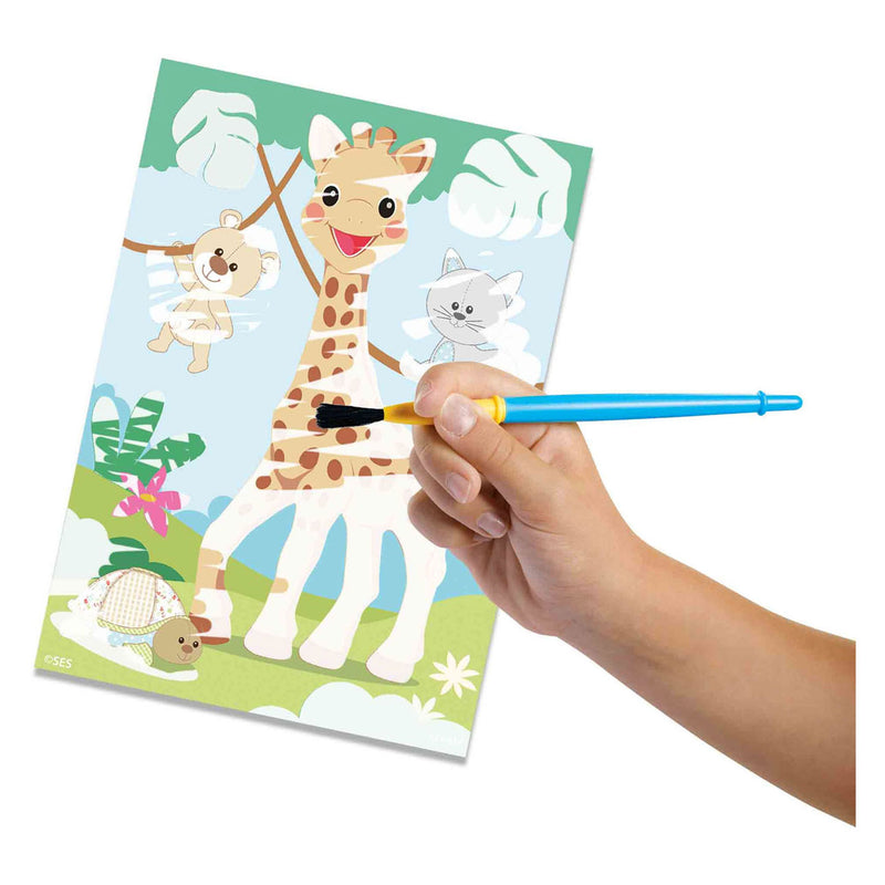 Load image into Gallery viewer, Ses creative ses my first sophie la girafe - kleuren met water
