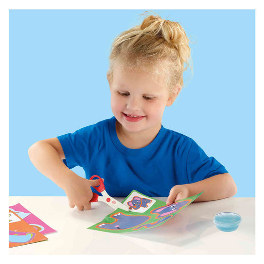 Ses ik leer knippen en plakken