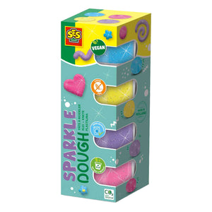 Ses feel good klei - sparkle, 4x90gr