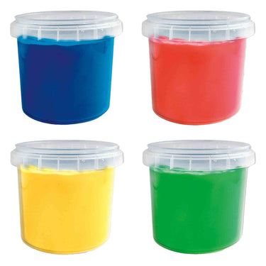 Ses vingerverf primaire kleuren, 4x110ml