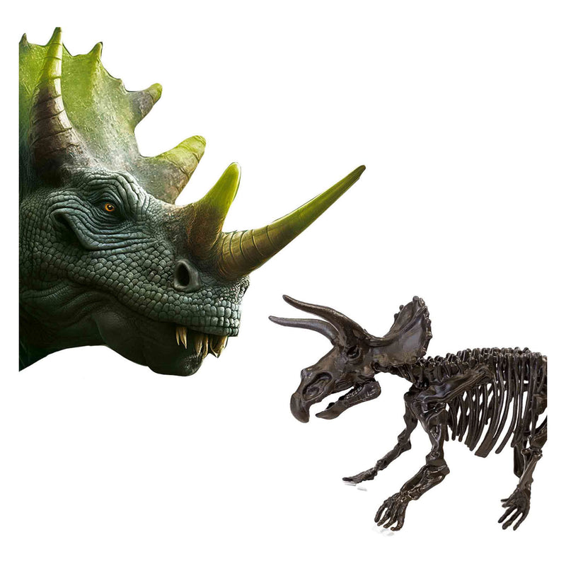 Load image into Gallery viewer, Ses explore dino en skelet opgraven 2in1 - triceratops

