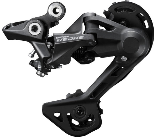 Shimano achterderailleur 2 x 10 11-speed deore m4120 sgs - directe montage - zwart (werkplaatsverpakking)