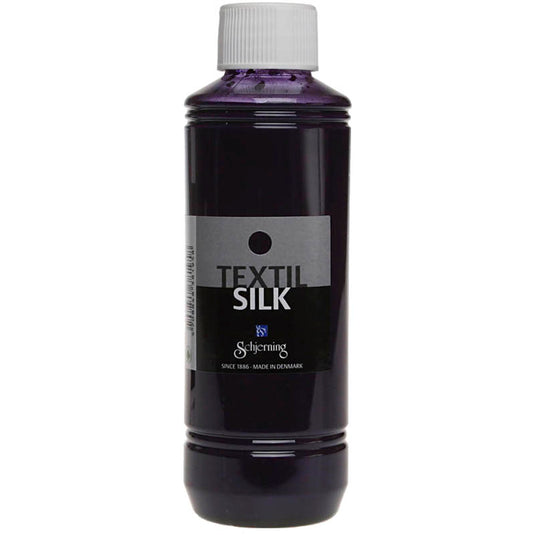 Schjerning zijdeverf es silk, violet, 250 ml 1 fles