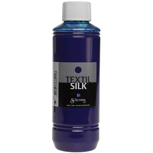 Schjerning zijdeverf es silk, koningsblauw, 250 ml 1 fles