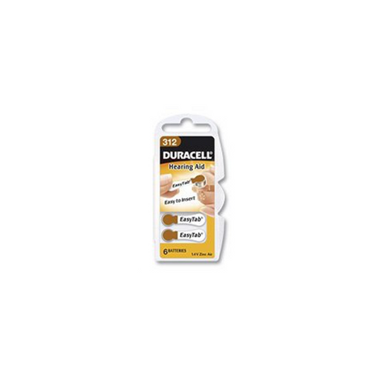 Duracell da312 gehoorapp batterij 1,4v