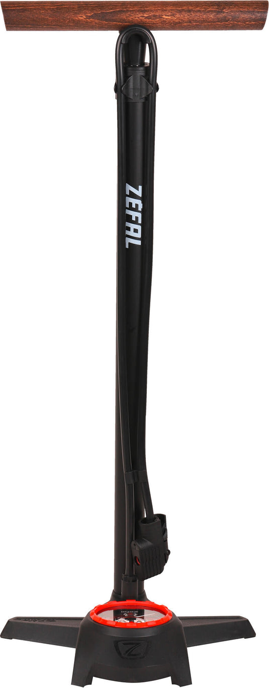 Zéfal vloerpomp profil max fp60 floor pump profil max fp 60 black red