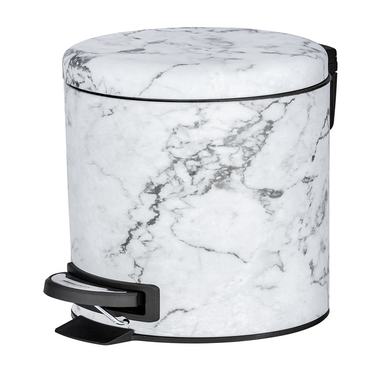 Wenko 1069561 - afvalemmer onyx 3 liter mat | 1 stuks
