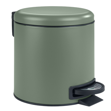 Wenko 1069576 - afvalemmer leman 3l donkergr. | 1 stuks