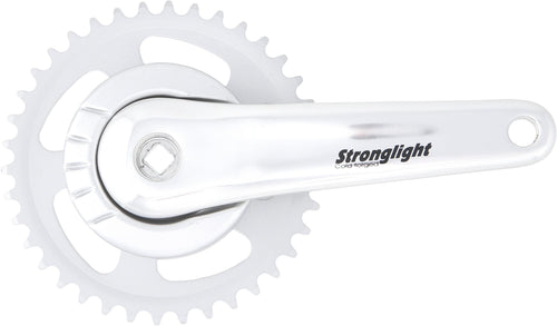Stronglight crankstel twin crankset stronl. twin 38t 170mm sil.