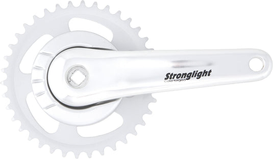 Stronglight crankstel twin twin krg 170 mm 38 z. silver