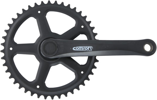 Amar crankstel crankset 4-edge 44t 1sp 1 2x3 32 alu black