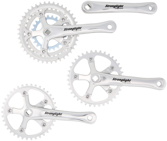 Stronglight crankstel tandem impact crankset strongl.tandem impact alu,170mm