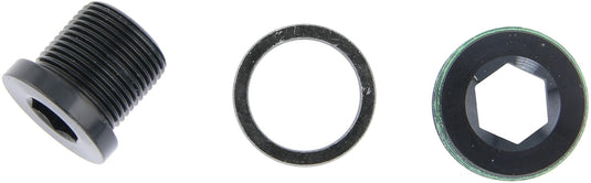 Truvativ crankbout crank bolt m15,f.gxp,alu,black