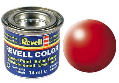 Revell verf voor modelbouw nummer 332 helder rood zijdemat