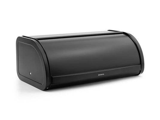 Brabantia broodtrommel met schuif zwart
