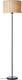 Brilliant wimea - vloerlamp - e27 max 1x42w - zwart nature