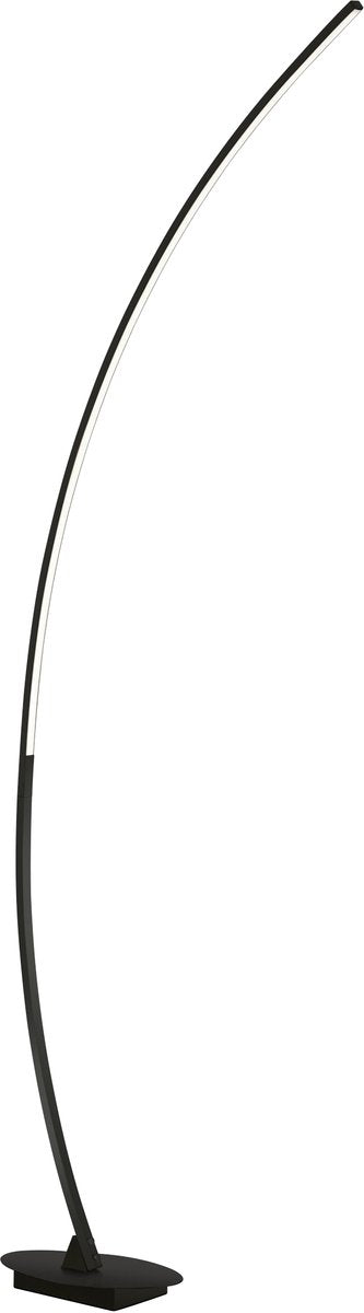 Rl live your light reality solo - vloerlamp - zwart mat - incl. 1x smd 11 w - bewegingssensor - niet dimbaar