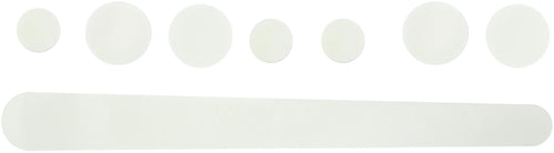 Contec achtervork frame beschermset full screen ct frame prot.full screen set, transparent