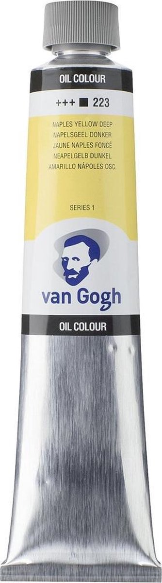 Van gogh olieverf tube 200 ml napelsgeel donker 223
