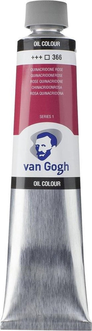 Van gogh olieverf tube 200 ml quinacridoneroze (primair) 366
