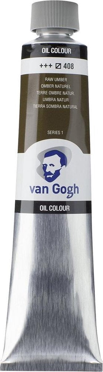 Van gogh olieverf tube 200 ml omber naturel 408