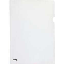 L-mappen premium od pp a5 120 micron transparant mat duimgreep antistatisch