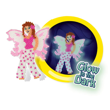 Ses beedz strijkkralen glow in the dark 1000 stuks