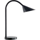 Bureaulamp unilux 400077402 sol zwart