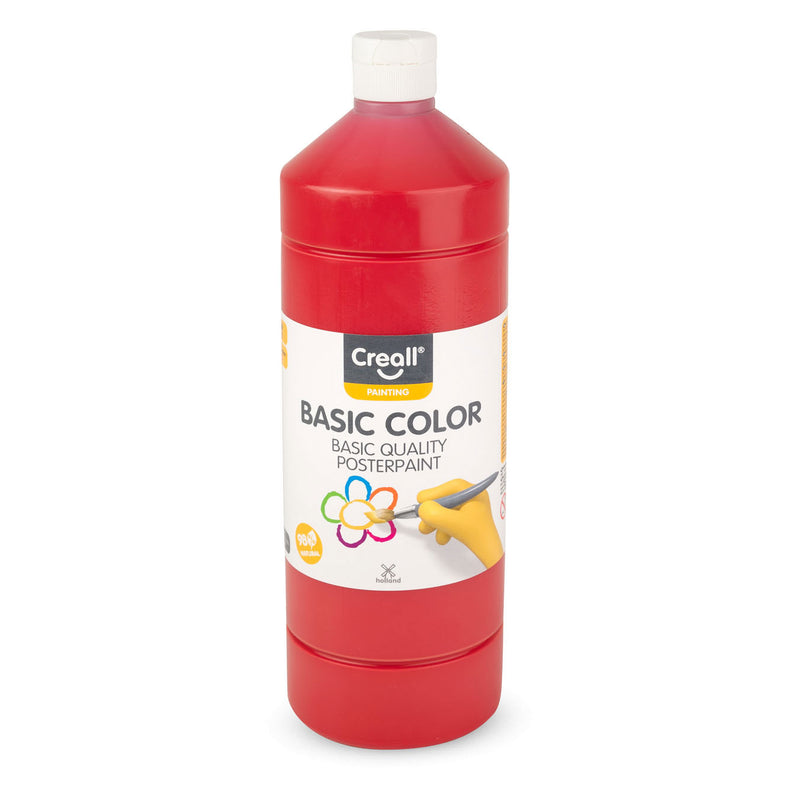 Load image into Gallery viewer, Creall schoolverf rood, 1 liter
