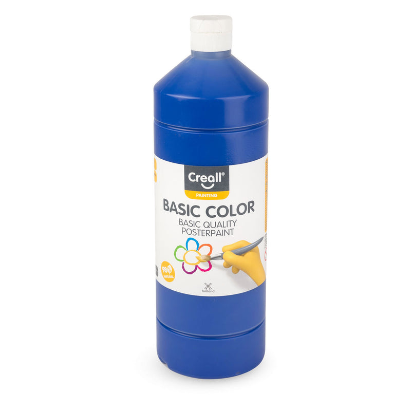 Load image into Gallery viewer, Creall schoolverf donkerblauw, 1 liter
