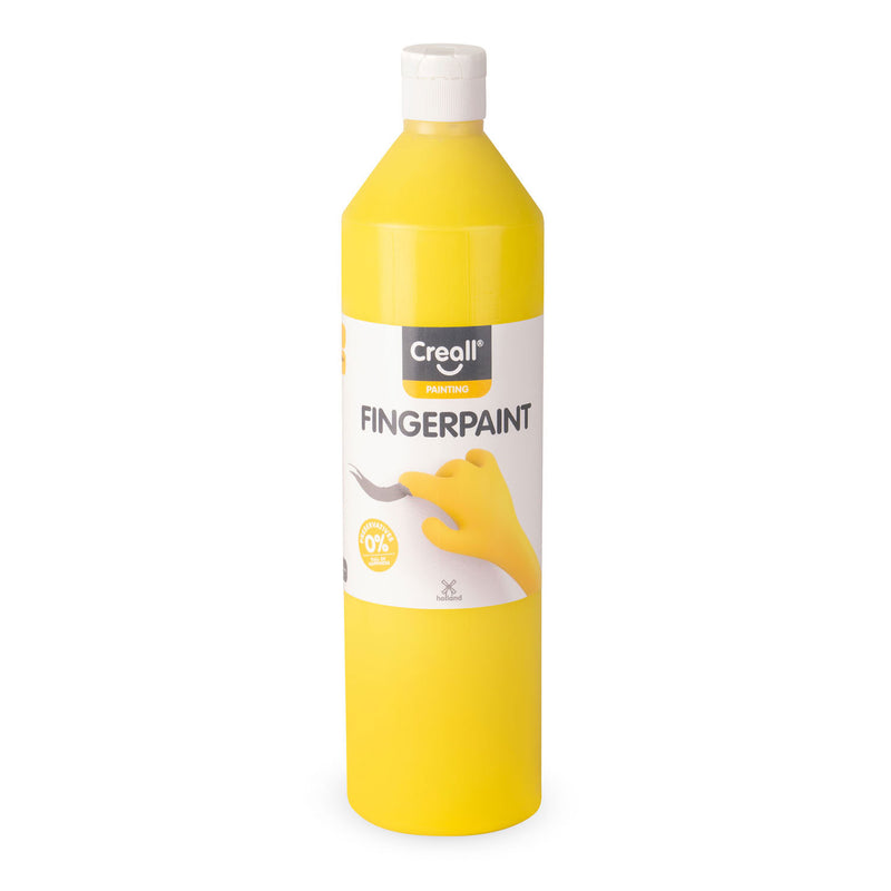 Load image into Gallery viewer, Creall vingerverf conserveringsvrij geel, 750ml
