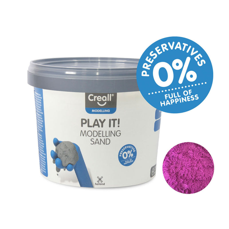 Load image into Gallery viewer, Creall play it speelzand paars, 750gr.
