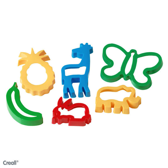 Creall klei uitsteekvormen - 28dlg.