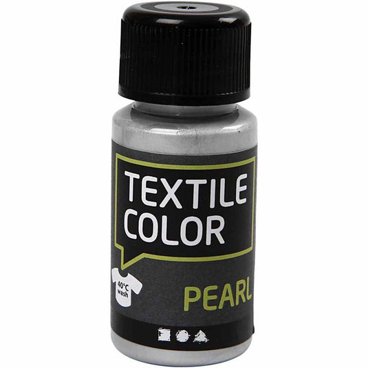 Creativ company https: www.cchobby.nl textielkleur-parelmoer-zilver-50-ml-1-fles