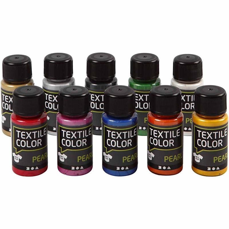 Load image into Gallery viewer, Creativ company textielverf diverse kleuren, 10x50ml.
