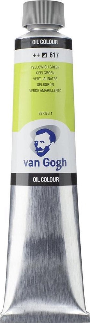 Van gogh olieverf tube 200 ml geelgroen 617