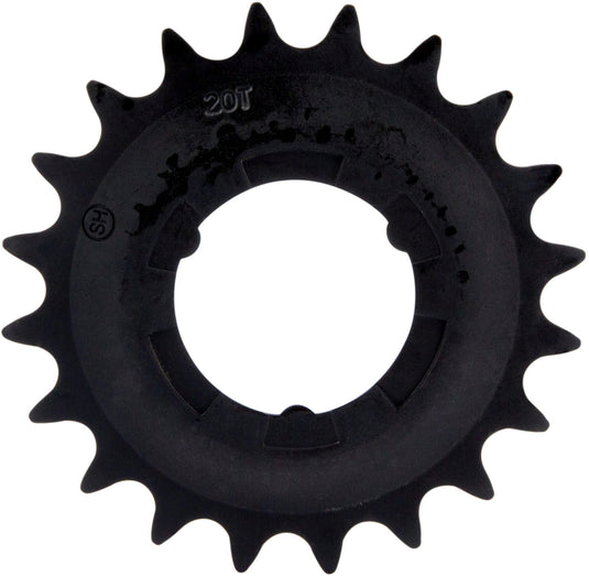 Shimano steek-tandwiel nexus sprocket shim.nexus 20 teeth black