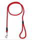 Rosewood Hondenriem touw rood zwart