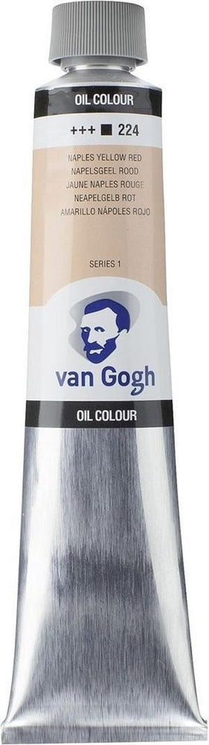 Van gogh olieverf tube 200 ml napelsgeel rood 224