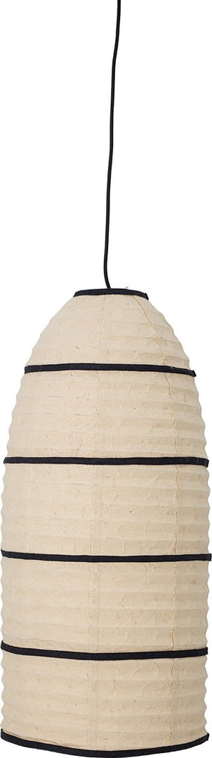 Bloomingville - larrin hanglamp - beige - papier
